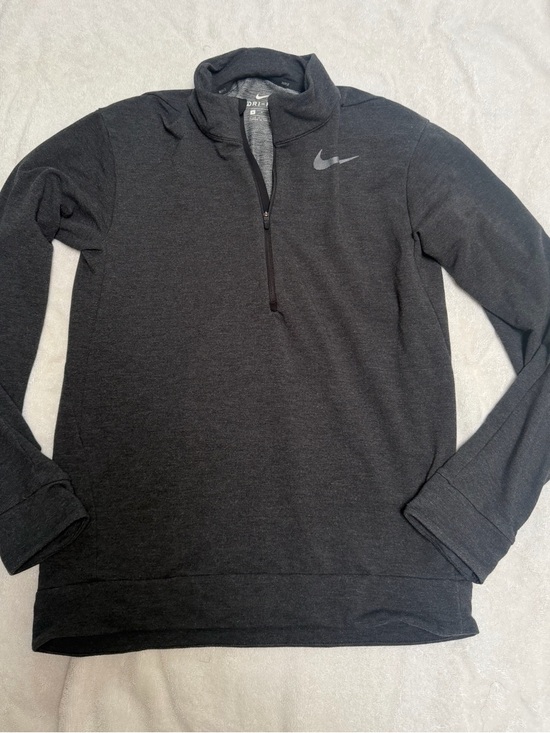 Nike Tops - Nike Charcoal Gray Quarter-Zip Pullover